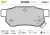 Тормозные колодки дисковые HONDA Accord / Civic / Concerto / CR-X / Integra / Jazz &quot;1,2-2,0&quot; R &quot;85-13 Valeo 301053 (фото 1)