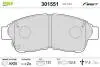 Тормозные колодки дисковые TOYOTA Camry / CarinaE / Corolla / Picnic / Rav4 "1,3-2,2" F "91-01 301551