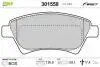 Тормозные колодки дисковые RENAULT GrandScenic / Kangoo / Megane / Scenic &quot;1,4-2,0&quot; F &quot;01 &gt;&gt; Valeo 301558 (фото 1)