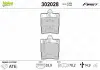Тормозные колодки дисковые MERCEDES C-Class / CLC / CLK / E-Class / SLF "1,8-4,3" F "95-11 302028