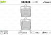 Тормозные колодки дисковые MERCEDES C-Class / CLC / CLK / E-Class / SLF "1,8-4,3" F "95-11 Valeo 302028 (фото 2)