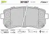 Тормозные колодки дисковые HYUNDAI / KIA i30 / ix35 / Picanto / Sportage "1,0-2,0" R "07 >> 301867