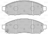 Тормозные колодки дисковые NISSAN Leaf / NP300 / NV200 / Pathfinder "2,5-4,0" F "05 >> 301140