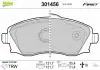 Тормозные колодки дисковые OPEL Combo / CorsaC / Meriva / Tigra "1,0-1,8" F "00-10 301456
