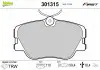 Тормозные колодки дисковые MERCEDES Coupe / E-Class / Kombi "2,0-3,0" F "84-98 301315