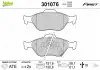 Тормозные колодки дисковые DAIHATSU / TOYOTA Charade / Yaris &quot;1,0-1,5&quot; F &quot;05 &gt;&gt; Valeo 301076 (фото 1)
