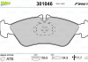 Тормозные колодки дисковые MERCEDES / VW Sprinter / LT "2,2-2,9" R "95-06 Valeo 301046 (фото 1)