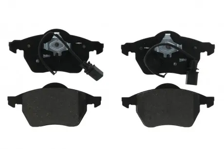 Тормозные колодки дисковые VAG A4 / A6 / SuperB / Passat "1,6-3,2" F "95-11 Valeo 301483