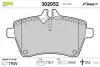 Гальмівні колодки дискові MERCEDES A-Class / B-Class "1,5-2,0" F "04 >> Valeo 302052 (фото 1)