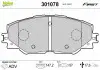 Тормозные колодки дисковые TOYOTA Auris / Prius / Rav4 &quot;1,8-2,5&quot; F &quot;06 &gt;&gt; Valeo 301078 (фото 1)