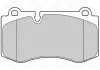 Гальмівні колодки дискові MERCEDES CLS / E-Class / S-Class / SL "F" 05-13 Valeo 302283 (фото 2)