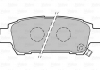 Тормозные колодки дисковые YOYOTA Avensis / Previa "2,0-2,4" R "00-09 301542