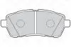 Тормозные колодки дисковые FORD / MAZDA Fiesta / 2 &quot;1,25-1,6&quot; F &quot;07 &gt;&gt; Valeo 302220 (фото 1)