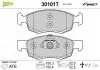 Тормозные колодки дисковые DACIA / RENAULT Logan &quot;1,4-1,6&quot; F &quot;07 &gt;&gt; Valeo 301017 (фото 1)