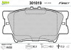 Тормозные колодки дисковые TOYOTA Camry / Rav4 "2,0-3,5" R "06 >> Valeo 301819 (фото 1)