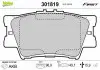 Гальмівні колодки дискові TOYOTA Camry / Rav4 "2,0-3,5" R "06 >> Valeo 301819 (фото 1)