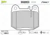 Тормозные колодки дисковые MERCEDES M-Class &quot;2,7-5,5&quot; R &quot;98-05 Valeo 302053 (фото 1)
