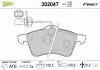 Гальмівні колодки дискові VW Transporter "2,5-2,8" F "90-03 Valeo 302047 (фото 1)