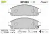 Тормозные колодки дисковые MITSUBISHI L200 &quot;2,4-2,5&quot; F &quot;05 &gt;&gt; Valeo 301893 (фото 1)