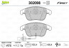 Тормозные колодки дисковые AUDI A4 / A5 / S5 "1,8-3,2" F "07-17 Valeo 302098 (фото 1)