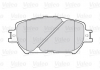 Тормозные колодки дисковые TOYOTA Camry "2,4-3,0" F "01-06 Valeo 301862 (фото 2)