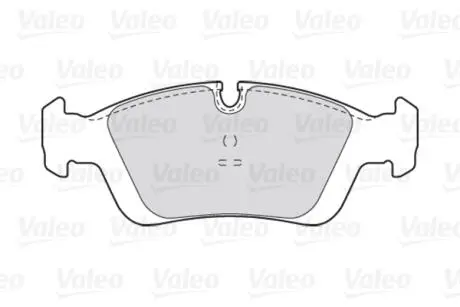 Тормозные колодки дисковые BMW 3 / Z3 / Z4 "1,6-3,0" F "90-09 Valeo 301018