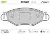 Тормозные колодки дисковые PEUGEOT 206 &quot;1,1-1,9&quot; F &quot;98 &gt;&gt; Valeo 301461 (фото 1)