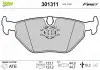 Тормозные колодки дисковые BMW 5 (E39) &quot;2,0-4,4&quot; R &quot;95-04 Valeo 301311 (фото 1)