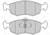 Тормозные колодки дисковые FIAT Doblo "1,2-1,9" F "01 >> Valeo 302023 (фото 1)