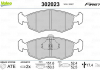 Тормозные колодки дисковые FIAT Doblo "1,2-1,9" F "01 >> Valeo 302023 (фото 2)