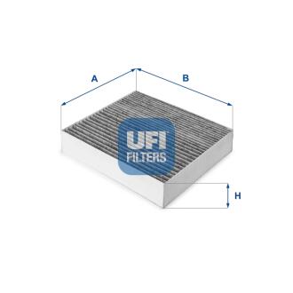 Фільтр, повітря у внутрішній простір UFI 54.144.00 (фото 1)
