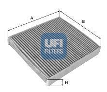 Фильтр, воздух во внутреннем пространстве UFI 54.196.00