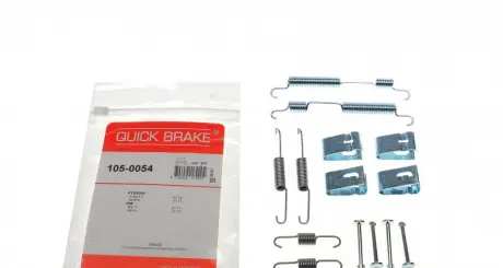Комплект пружинок колодок стояночного гальма QUICK BRAKE 105-0054