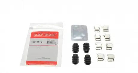 Монтажний комплект гальмівної накладки QUICK BRAKE 109-0119