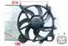 Вентилятор охлаждения радиатора ERA 352043 (фото 1)