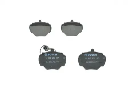 Гальмівні колодки, дискові BOSCH 0986424267