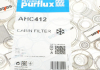 Воздушный фильтр салона Purflux AHC412 (фото 4)
