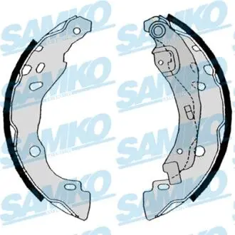 Барабанные тормозные колодки Clio2 / Solenza / Logan / Duster Bosch -ABS 203x39 SAMKO 88630