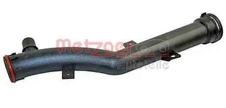 Трубка охолоджуючої Рідини (пластик, гума, метал) METZGER 4010167