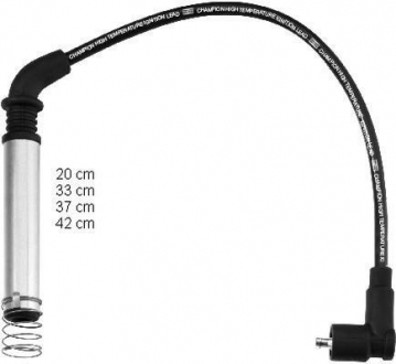 Комплект кабелей высоковольтных CHAMPION CLS091