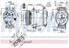 Компрессор кондиционера NISSENS 89481 (фото 7)