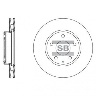 Диск гальмівний Hi-Q (SANGSIN) SD4421