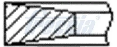 Кольца поршневые FRECCIA FR10-376600