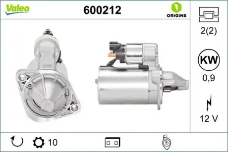Стартер Valeo 600212