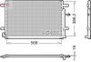 Радіатор кондиціонера AUDI A4 (8EC, B7) 04-08, A4 (8K2, B8) 08-15, A4 Avant (8ED, B7) 04-08 DCN02038