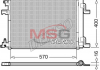 Радиатор кондиционера OPEL ASTRA J 09-15, ASTRA J Sports Tourer 10-15, ASTRA J седан 12-15 DENSO DCN20001 (фото 1)
