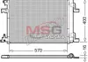 Радіатор кондиціонера OPEL ASTRA J 09-15, ASTRA J Sports Tourer 10-15, ASTRA J седан 12-15 DCN20001