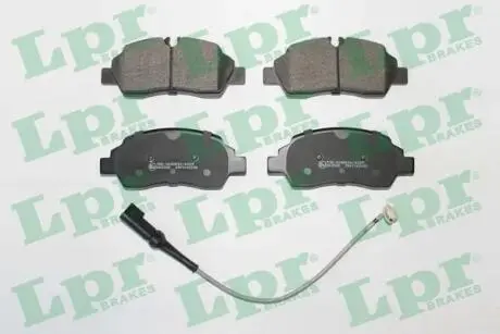 Комплект тормозных колодок с 4 шт. дисков LPR 05P2130A (фото 1)