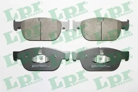 Комплект гальмівніх колодок з 4 шт. дисків LPR 05P2004