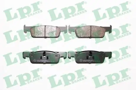 Комплект гальмівніх колодок з 4 шт. дисків LPR 05P1825
